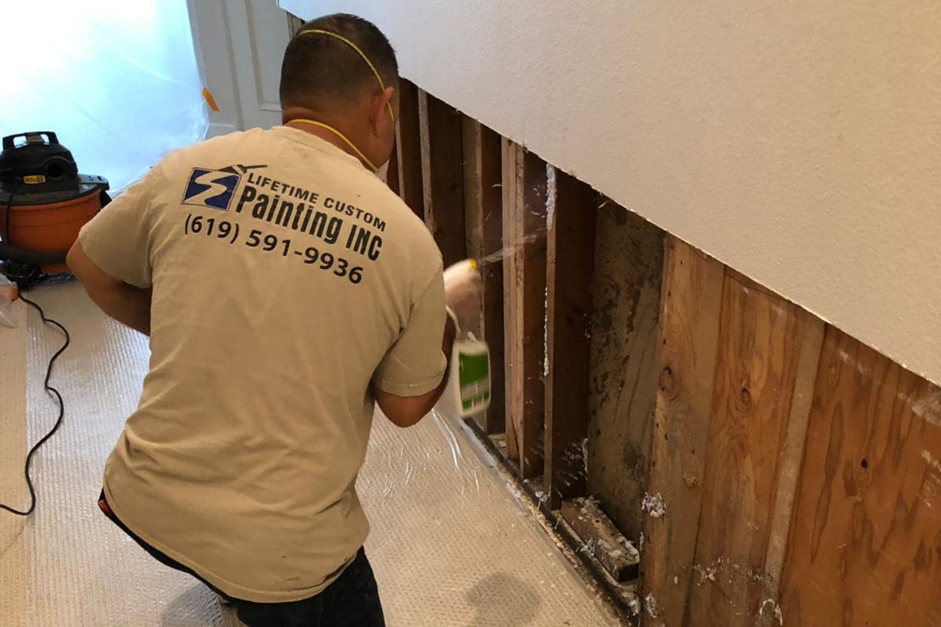 Multifamily drywall repair